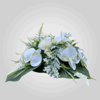 گل داوودی و ارکیده مصنوعی مناسبتی